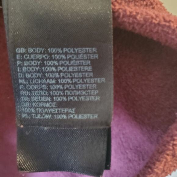 The North Face Women's XXL Mezzaluna Hoodie Deep Garnet Red Lightweight Gorpcore - Picture 7 of 10